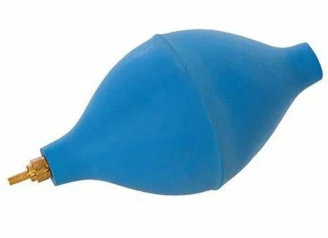 Rubber dust blower 45mm x 90mm handheld dust remover