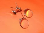 Double loupe clip on magnifier