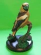 Hawfinch resin bird figurine