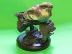 Nightjar resin bird figurine