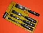 Rolson 4pc wood chisel set