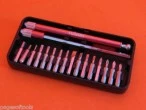 Rolson Pen precision screwdriver bit set