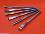 100mm chisel blades in varying shapes