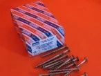 100 hardened steel zinc plated woodscrews