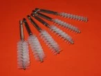 Rotary mini bottle brushes