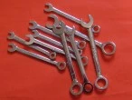 rolson miniature metric combination spanner set