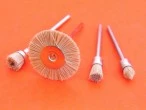 Mini filament brushes with silicon carbide grit