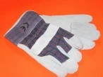 One size leather rigger gloves